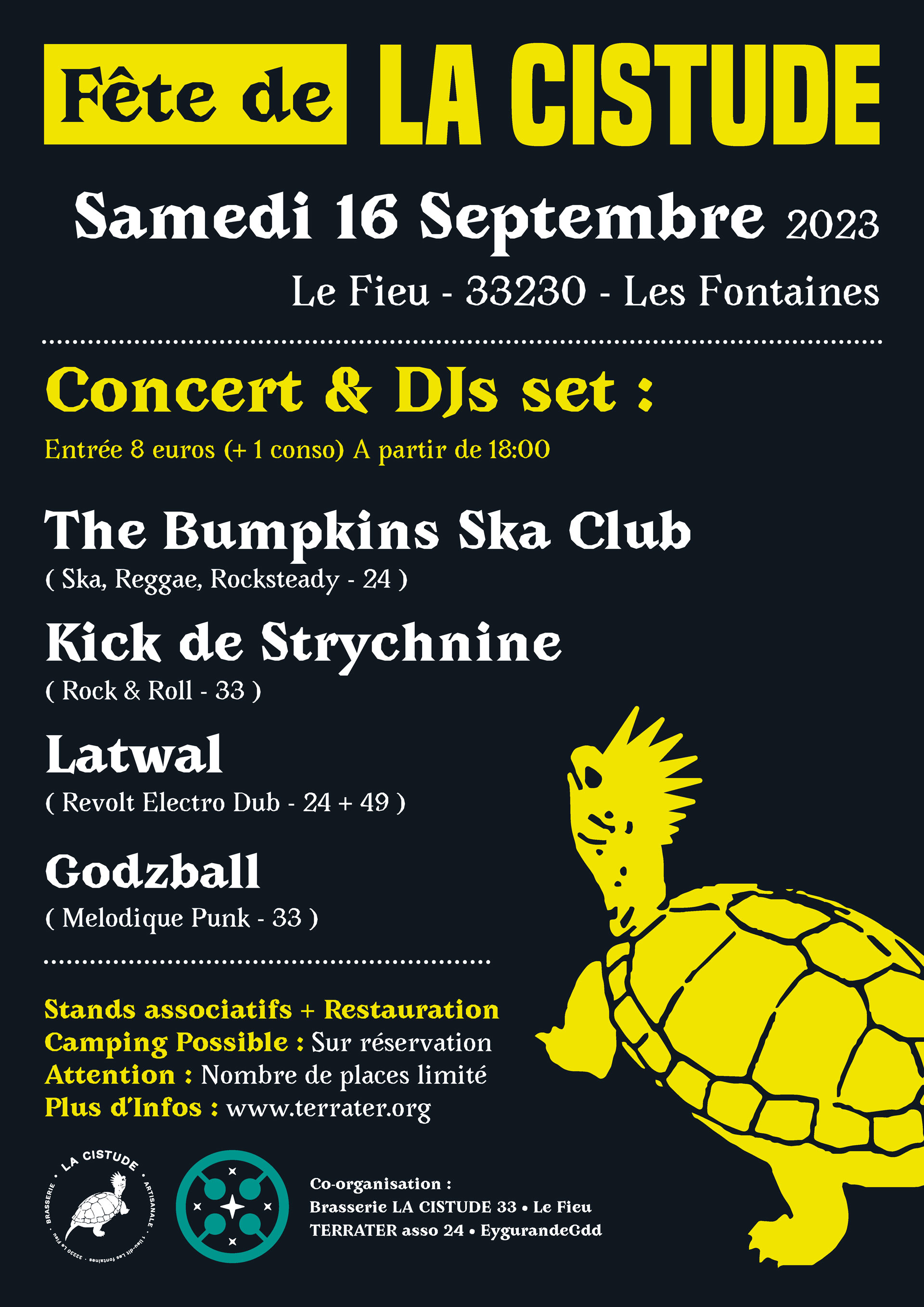 Affiche Fête de la Cistude 2023